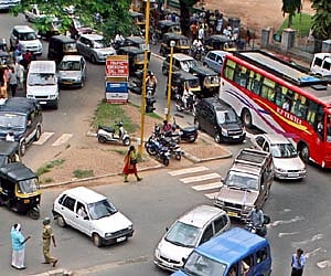 Traffic chaos in Keonjhar