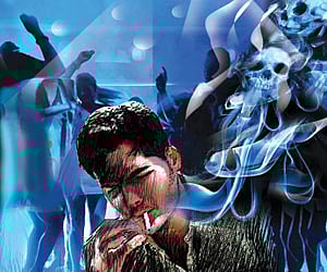 Caught in a mesmerising trance