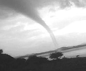 Tornado over Godavari river!