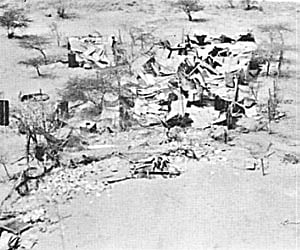 No crater, only fizzle: Site of the failed thermonuclear test at Pokhran in May, 1998.