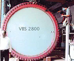 The butterfly valve manufactured by the Instrumentation Limited, a public sector company at Kanjikode in Palakkad.