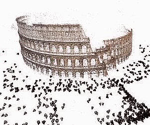 The Colosseum as seen in the digital reconstruction. (Image courtesy: University of Washington website)