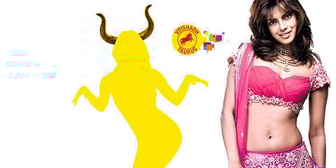 Harman Baweja and Priyanka Chopra in What's Your Raashee?(Sampurn Pix)