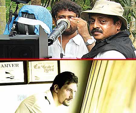 Top: Sohan Roy; bottom: A still from 'DAM 999 (Pics: ENS)