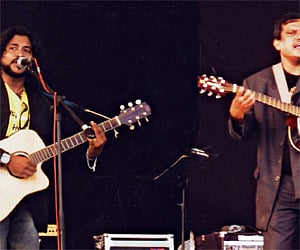 Karunakaran at a mass race in Thiruvananthapuram (File Pic).