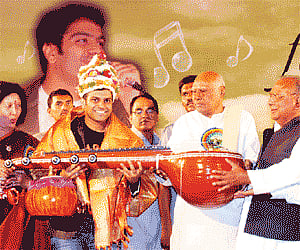 Sreeram honoured with Lata Mangeshkar award.