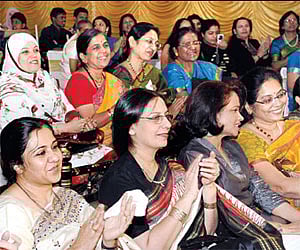 Old students and ex-faculty of St George’s Grammar School have a good time during their alumni meet organised in Hyderabad on Thursday.
