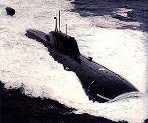 Akula II class of submarine. (Image reproduced as per Wikimedia Commons licence)