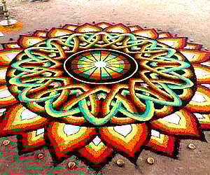 Pookalam: An Onam speciality