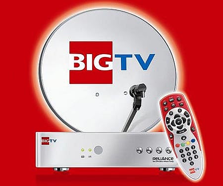 The logo of Reliance BIG TV