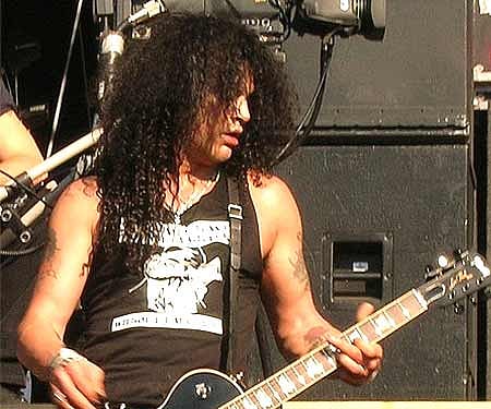 the lead guitarist of Guns N Roses, Slash (Pic: Wikimedia Commons)