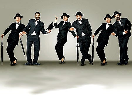 The poster of 'Four Friends'.