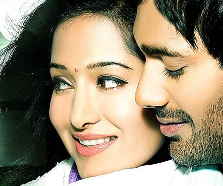 Preetika Rao from the poster of 'Priyudu'.