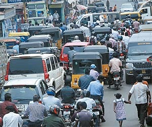 Karnataka Badminton League chairman Thomas Kunnath (Right) and organising secretary Vijay Lancy | Vinod Kumar T