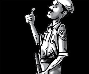 Commandoes relying on ‘special sign’ language