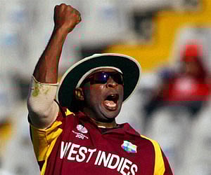 West Indies player Kieron Pollard. (File photo:PTI)
