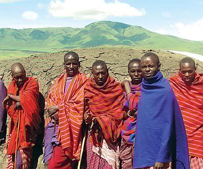 Encounters with the masai and the king