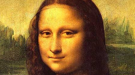 The headcrop of Mona Lisa.
