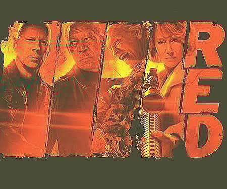 The poster of 'Red'.