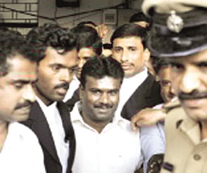 KGF MLA Sampangi taken to Parappana Agrahara jail on Friday|Nagaraja Gadekal.