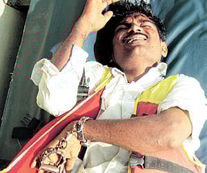 Prisoner’s great leap into Godavari comes to nou