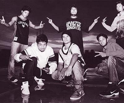 From left to right: Bhoy Bravo, Adhi, Siraj, BBB, Neil and Jeeva (Photo:  A Raja Chidambaram)