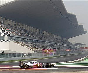 BIC grandstan. (Photo: AP)