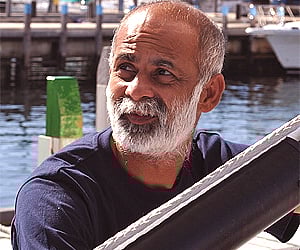 Home comes the sailor, around the world