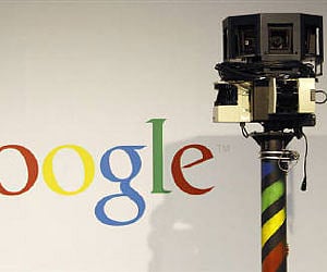 A camera used for Google street view is pictured at the CeBIT computer fair in Hanover March 2, 2010. (Reuters)