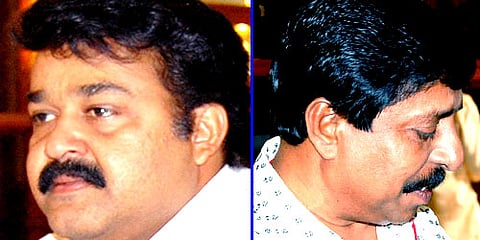 Mohanlal (left) and Sreenivasan (right) (Pics: Wikipedia Commons, Author: Anees Kodiyathur)