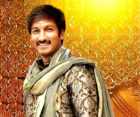 Gopichand, in his new film 'Mogudu'.