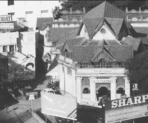 An image of Cash Pharmacy as captured in the book The City Beautiful by TP Issar