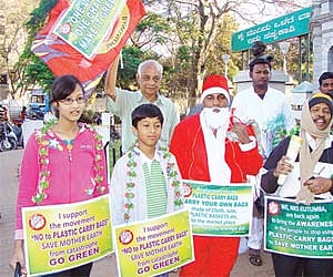 The melee between the Opposition and ruling councillors while presenting the budget at the Angamaly municipal council meeting