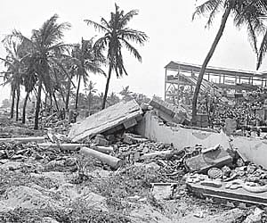 Speedy action: The encroachments that were removed at Injambakkam beach by the  authorities after the High Court order, on Friday | A Raja Chidambaram