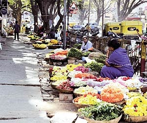Hawkers at Gandhi Bazaar back again | nagaraj gadekal