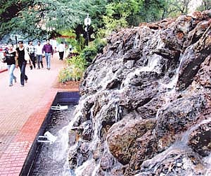 Walking again on MG Road