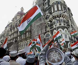 The Taj, Mumbai: The first anniversary of the Mumbai terror attack remembered. ENS File Photo
