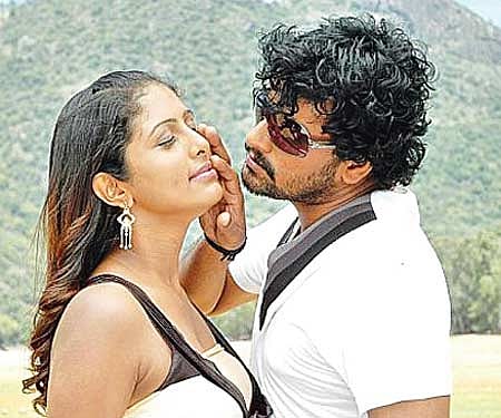 A scene from the movie 'Thottupaar'.