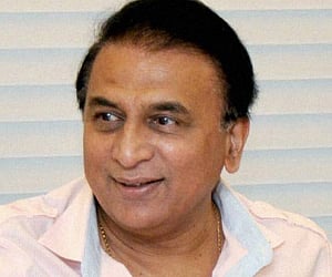 Former India captain Sunil Gavaskar. (File photo: EPS)