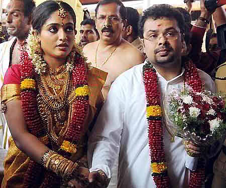 Kavya Madhavan with Nishalchandra (ENS)
