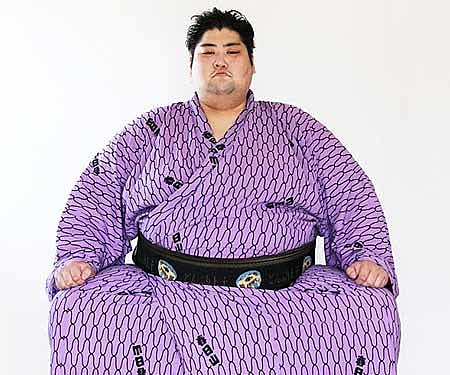 Sumo wrestling champion Yamamotoyama (IANS News Photo)