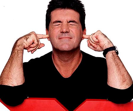 Simon Cowell, from a promo of his show 'X Factor'.