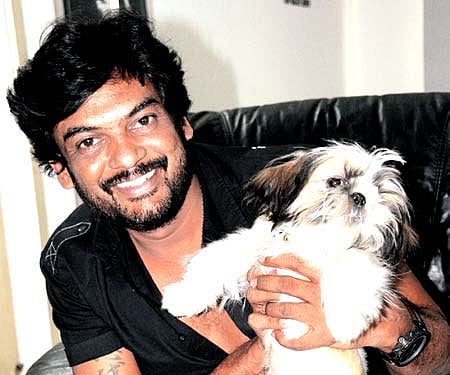 Puri Jagannadh with his pet Bruce Lee | Sai Ramesh