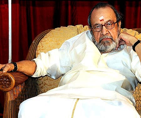Lyricist Vaali (Express Photo).
