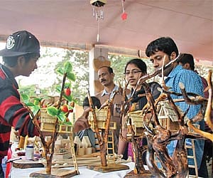 Crafts from ‘seven sisters’ on display
