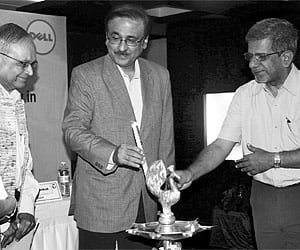 Bangalore University VC N Prabhu Dev inaugurating the event | EPS