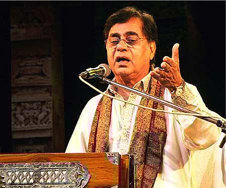 Ghazal singer Jagjit Singh (Express Photo).