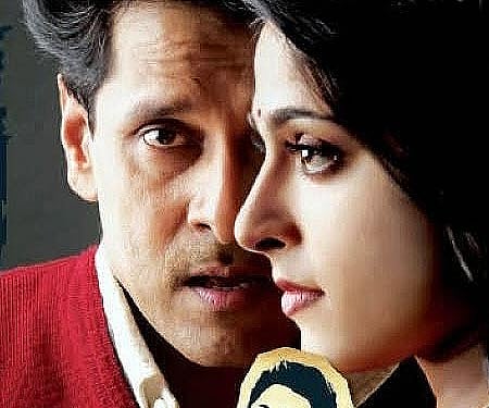 The poster of 'Deivathirumagal'.