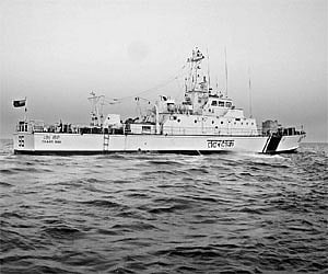 File photo of warship Chandbibi