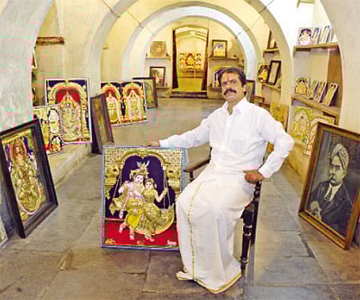 Royalty’s brush with art